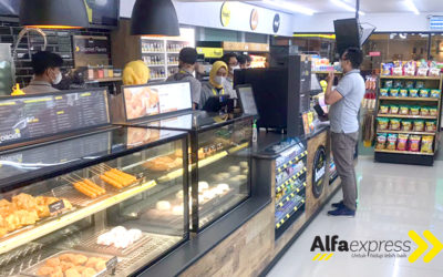 Grand Opening Alfaexpress Stasiun Bandung