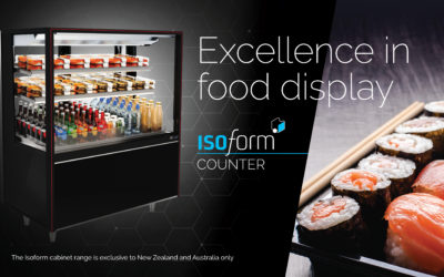 Isoform Counter – cabinets that excel at food display