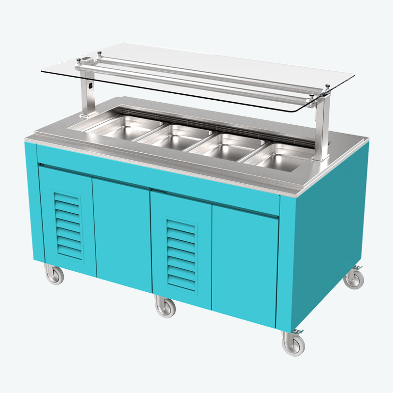 Image showing FPG Inline GN Mobile buffet with a colour chassis