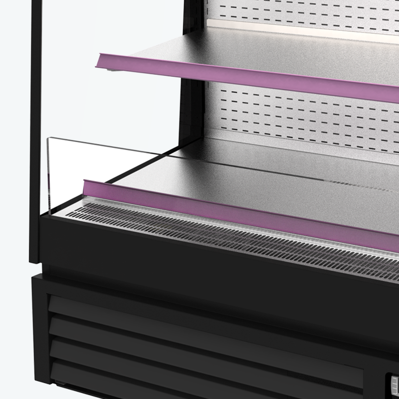 Image showing FPG Visair Dual Zone display cabinet with colour ticketing.