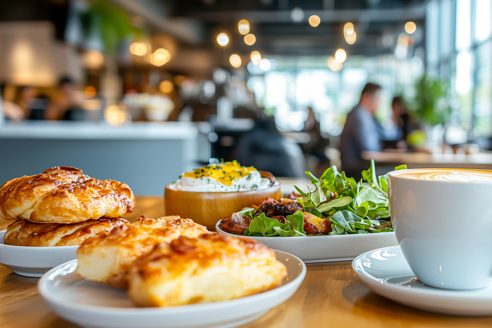 Image showing heated food at a café.