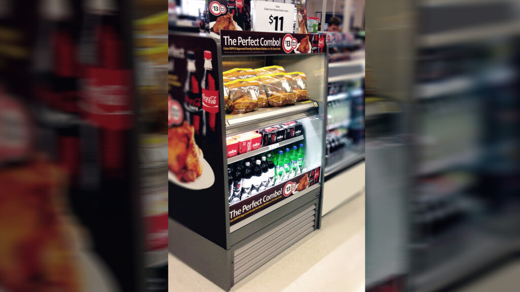 Image showing FPG Visair Dual Zone Display Cabinet - Coles Australia.
