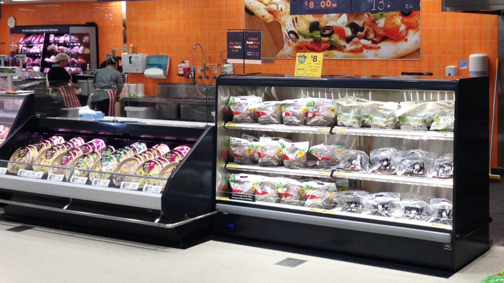 Image showing FPG Visair Upright Standard heated food display cabinet.
