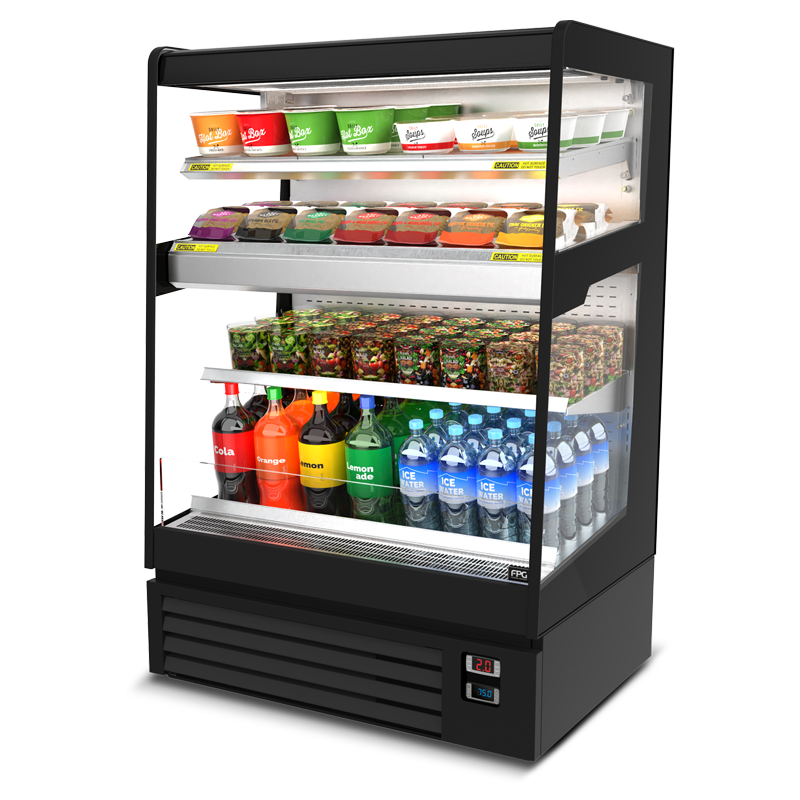 FPG Visair Dual Zone heated zone with shelf