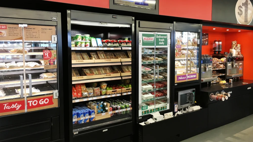 Image showing FPG Custom Tower Cabinets - Krispy Kreme Doughnuts, 7-Eleven, Australia.