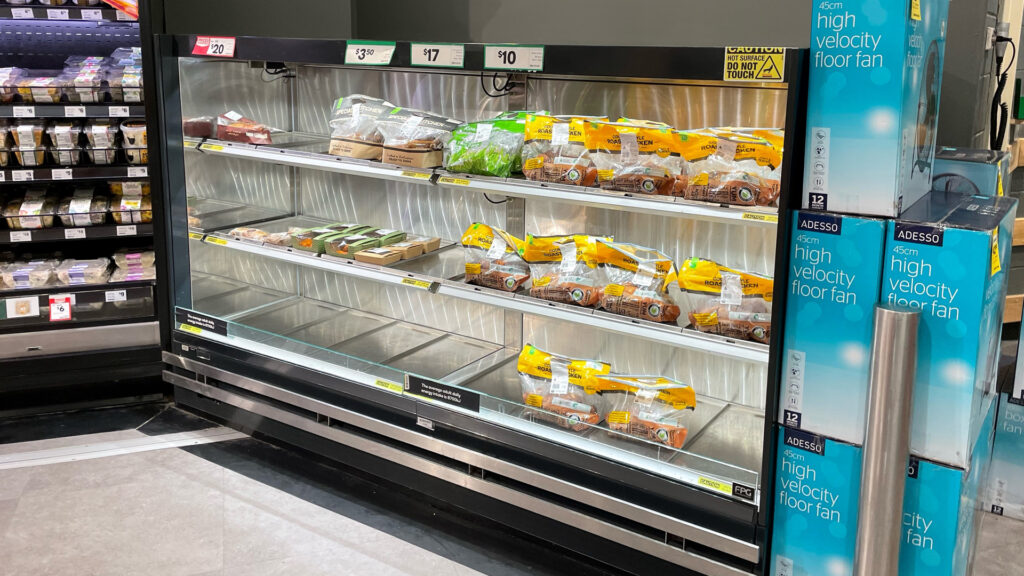 Image showing FPG Visair Upright Standard Heated Cabinet, Woolworths Cabramatta, Australia.
