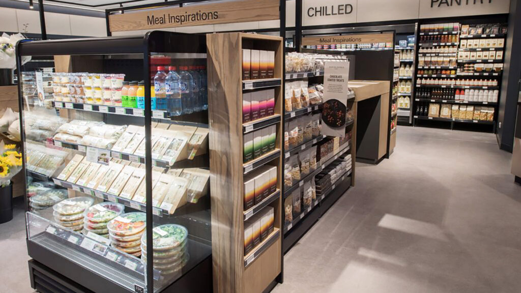 Image showing BP, Sydney, Australia. FPG Visair Upright 1000 Refrigerated gondola end - Meal Inspirations.