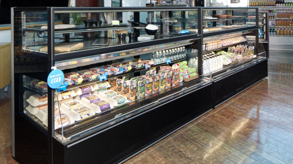 Image showing FPG Isoform Grab&Go 2400 cabinets on display in the FPG showroom.