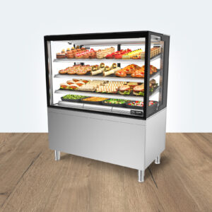Image showing FPG Encore Series 8 refrigerated stocked food display cabinet.