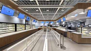 Custom FPG Inline 5000 and Inline GNs Image showing FPG Inline 5000 cabinets and Inline GN at IKEA Auckland, New Zealand.